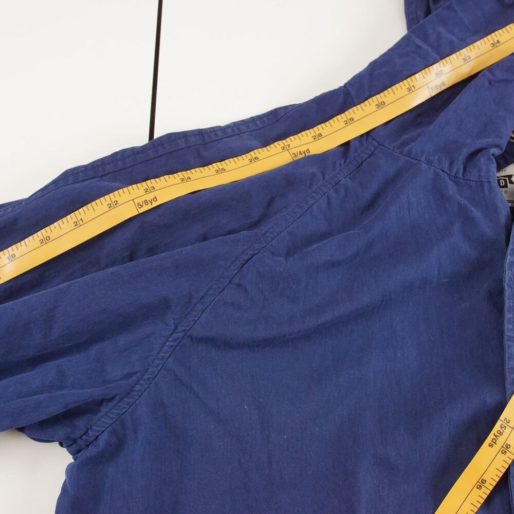 Penfield Davenport Snap Button Dark Blue Cotton Nylon Jacket Mens Sz L - Picture 5 of 12